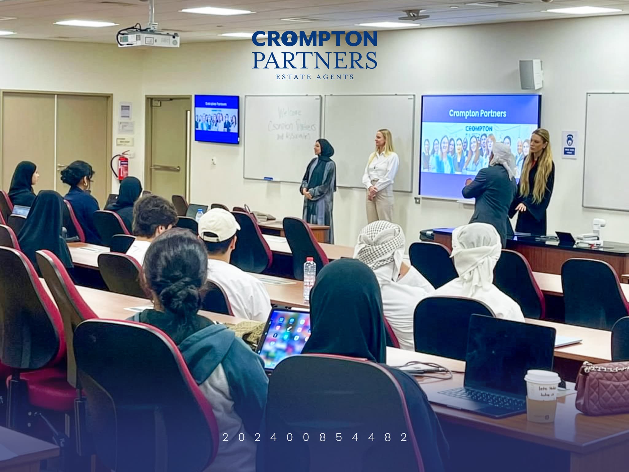 Crompton Partners at Zayed University!