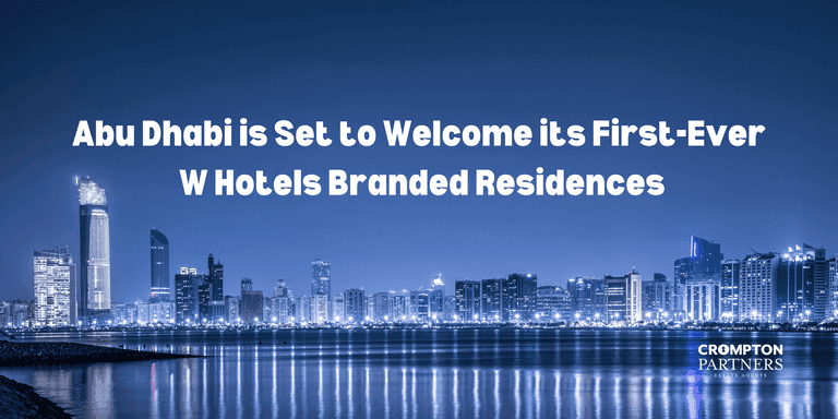 Abu Dhabi is set to welcome its first-ever W Hotels branded residences.