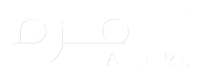 AlGurm Logo White