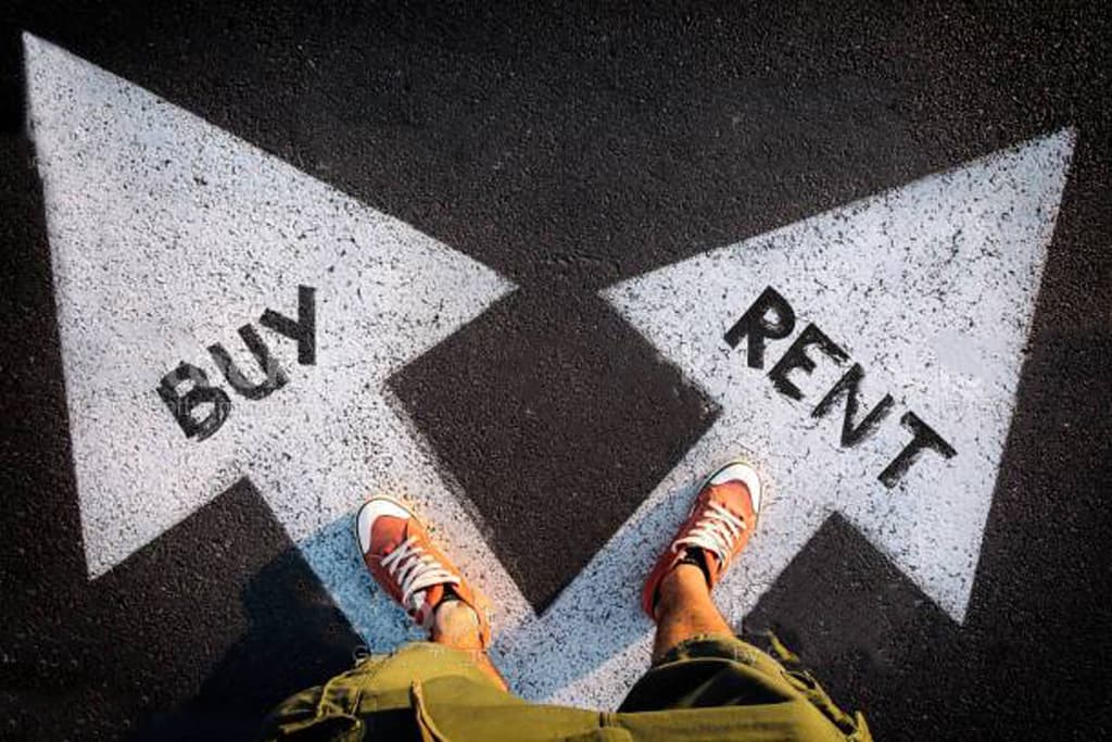 Is it more cost-effective to rent or buy a home in the UAE?