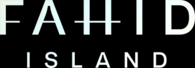 Fahid island logo white