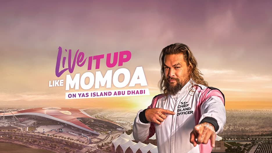 Jason Momoa was Announced as Yas Island Abu Dhabi’s New Chief Island Officer