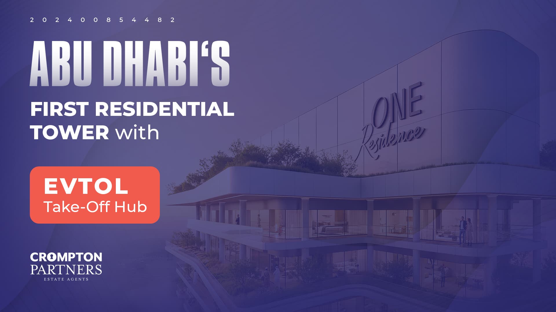 Abu Dhabi’s First Residential Tower with eVTOL Take-Off Hub